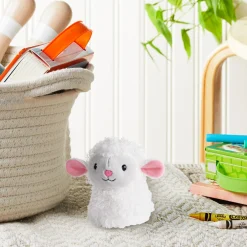 Zip-Along Sheep Plush Toy
