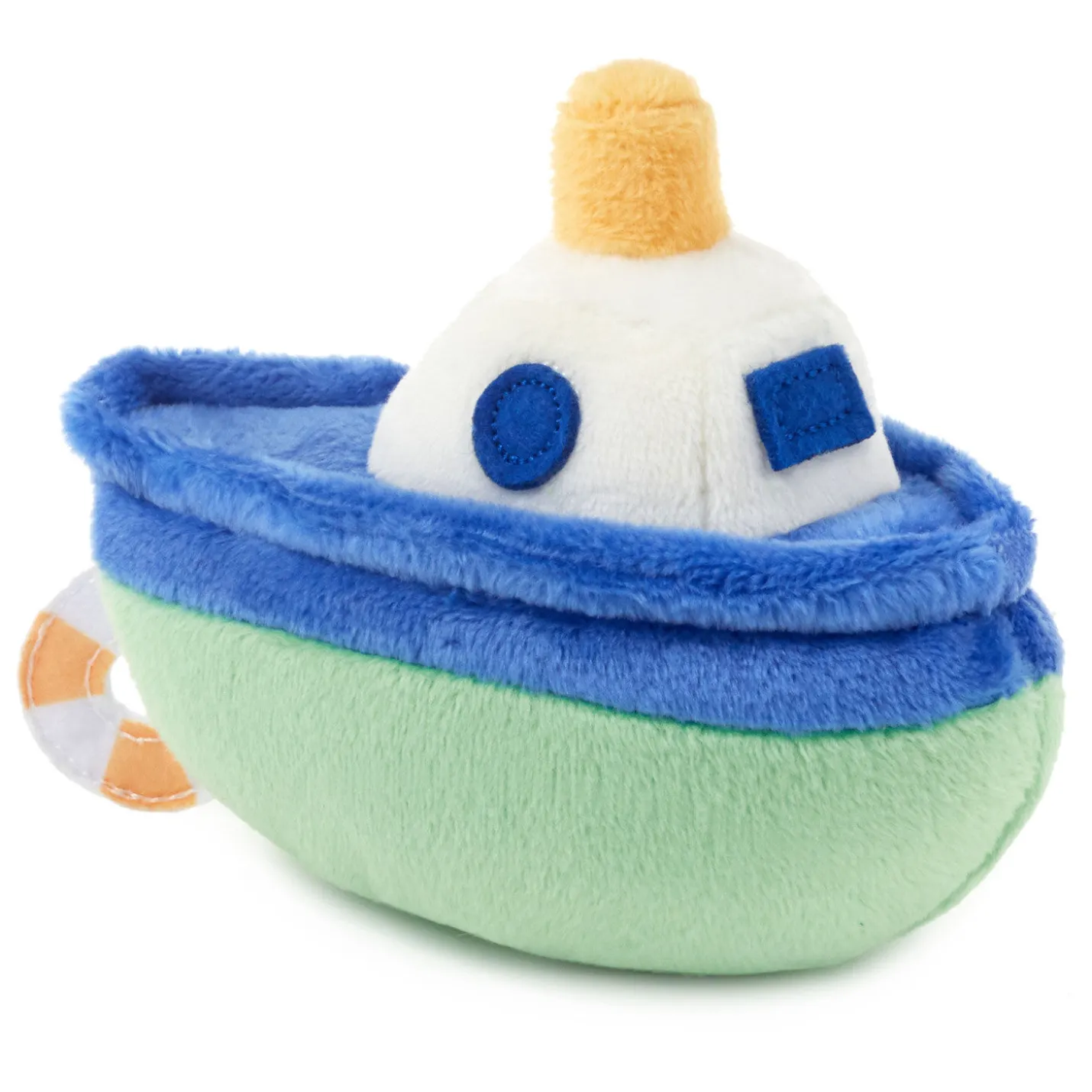Zip-Along Tugboat Plush Toy