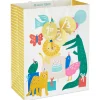 13" Zoo Animals Large Birthday Gift Bag