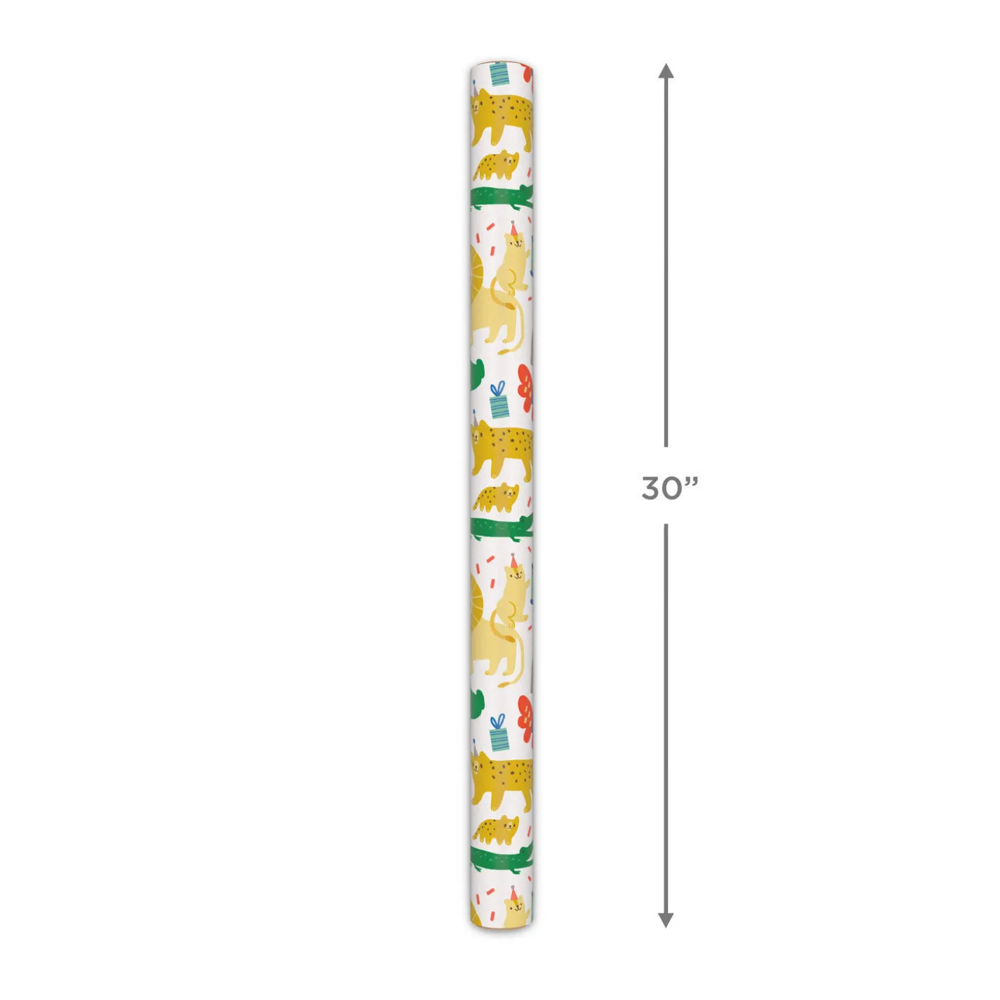 Zoo Animals Wrapping Paper, 20 sq. ft.